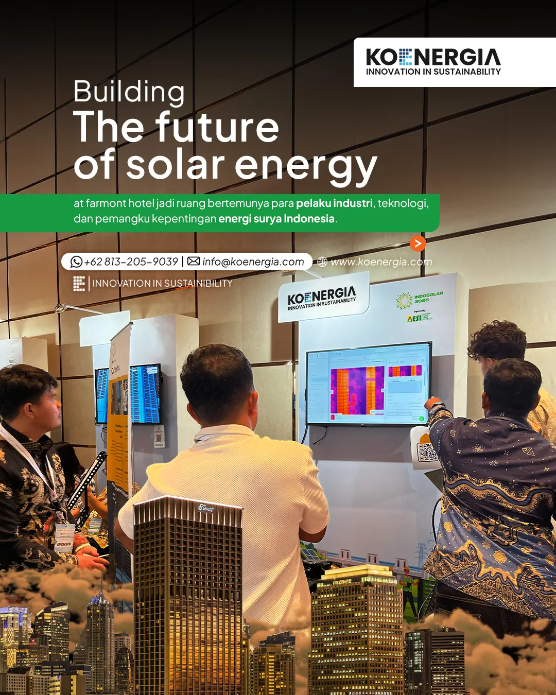 INDOSOLAR 2026 a space to connect, collaborate, and build the future of solar energy.